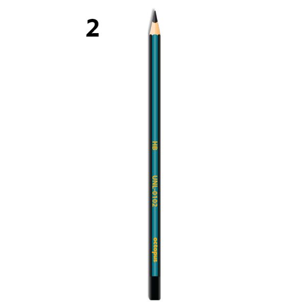 OCTOPUS Grafitna olovka HB 1/1 unl-0102 - 73019