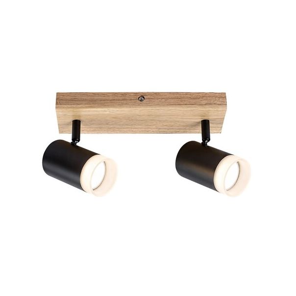 Rabalux Spot rasveta Toras GU10 2X MAX 5W hrast (73122) - 73122