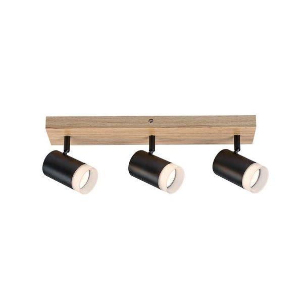 Rabalux Spot rasveta Toras GU10 3X MAX 5W hrast (73123) - 73123