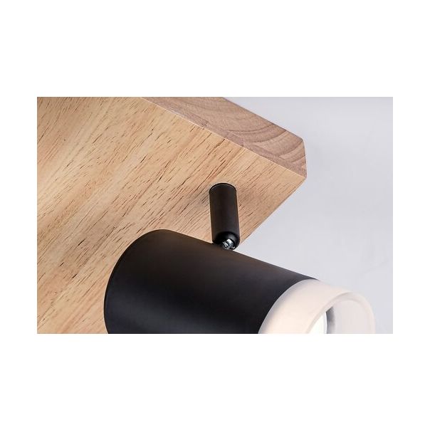 Rabalux Spot rasveta Toras GU10 4X MAX 5W hrast (73124) - 73124