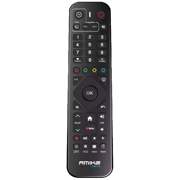 Amiko Prijemnik IPTV, Android OS , 2/16GB, 4K, WiFi, Bluetooth - A14 GREEN - EP2778390