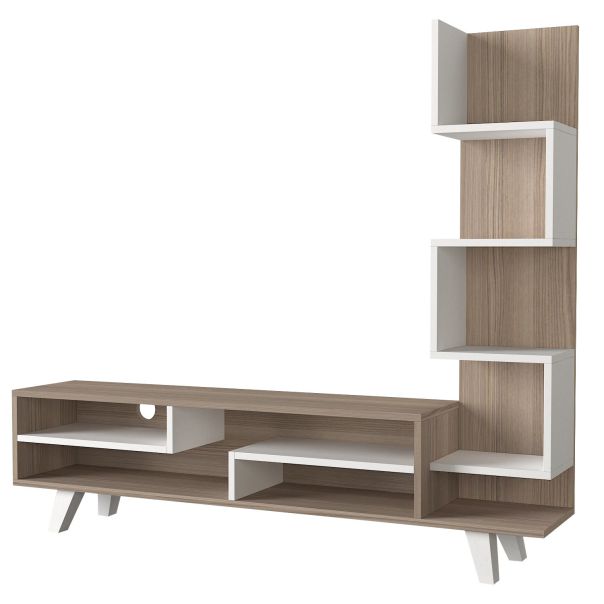 HANAH HOME TV komoda Isabel, krem/bela - 731WAT3017