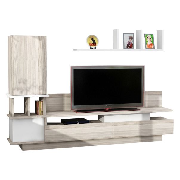 HANAH HOME TV komoda Como, bež/bela - 731WAT3045
