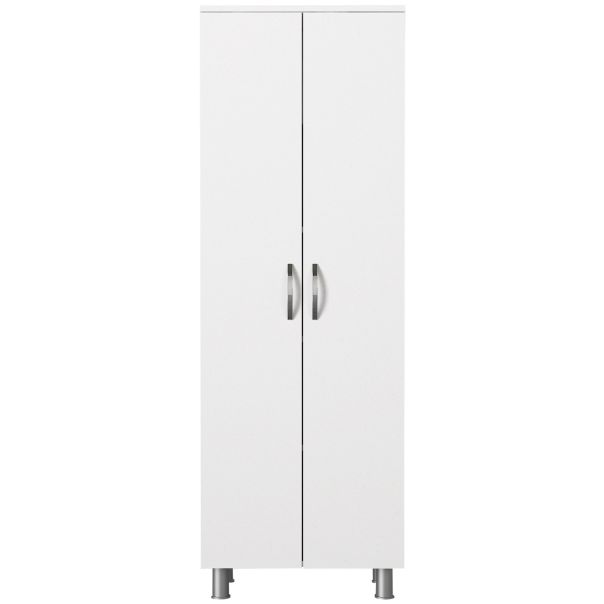 HANAH HOME Ormar za kupatilo Arizona 2 Kapak, bela - 731WAT3909