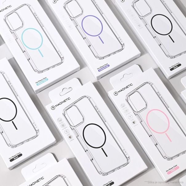 Maska za Samsung A075F Galaxy A07 roze Magsafe Color Line - EP2826537