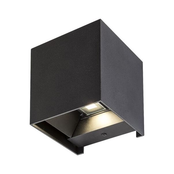 Rabalux Spoljna zidna rasveta Solin G9 1x MAX 5W mat crno (7396) - EP7396