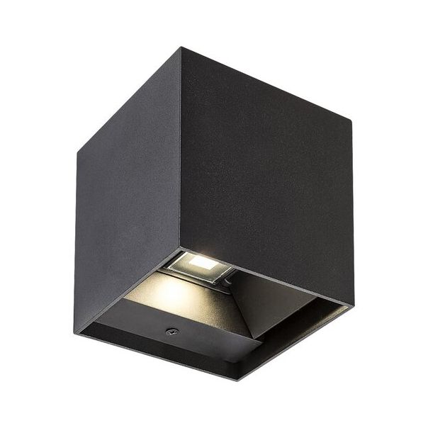 Rabalux Spoljna zidna rasveta Solin G9 1x MAX 5W mat crno (7396) - EP7396