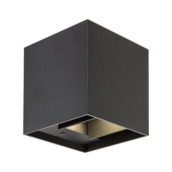 Rabalux Spoljna zidna rasveta Solin G9 1x MAX 5W mat crno (7396) - EP7396