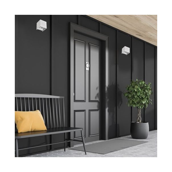 Rabalux Spoljna zidna rasveta Solin G9 1x MAX 5W mat belo (7397) - 7397