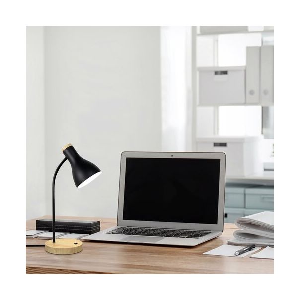 Rabalux Stona lampa Ferb E14 1x MAX 25W mat crno (74002) - 74002-1