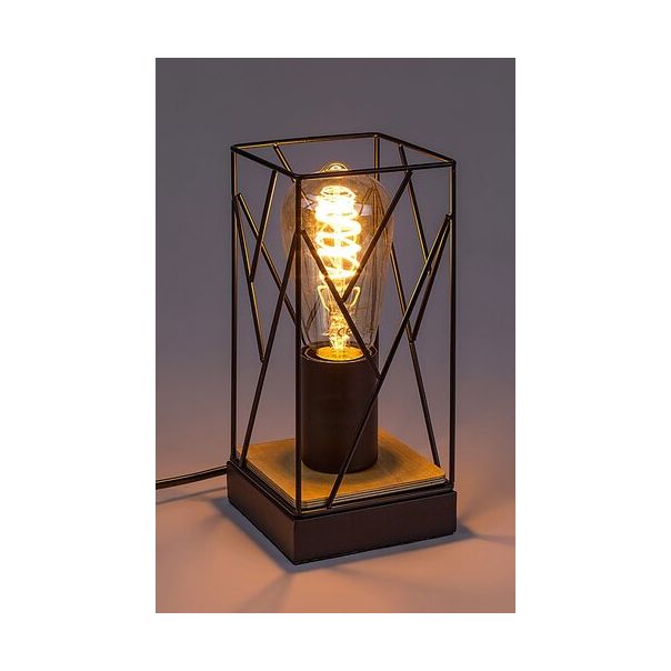 Rabalux Stona lampa Boire E27 1x MAX 40W crna (74006) - 74006