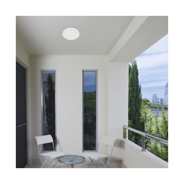 Rabalux Spoljnja zidna rasveta Spoljnja plafons Hort LED 15W bela (7406) - 7406