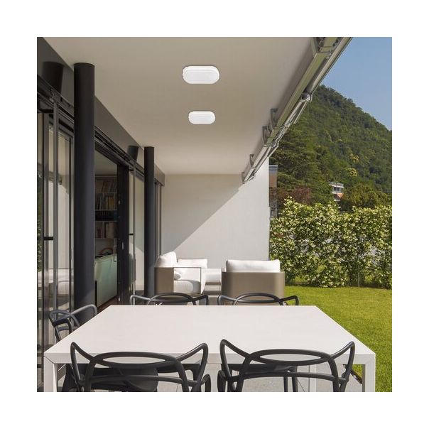 Rabalux Spoljnja zidna rasveta Spoljnja plafons Hort LED 15W bela (7408) - 7408