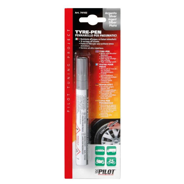 LAMPA ACCESSORIES Olovka za gume siva - 74102