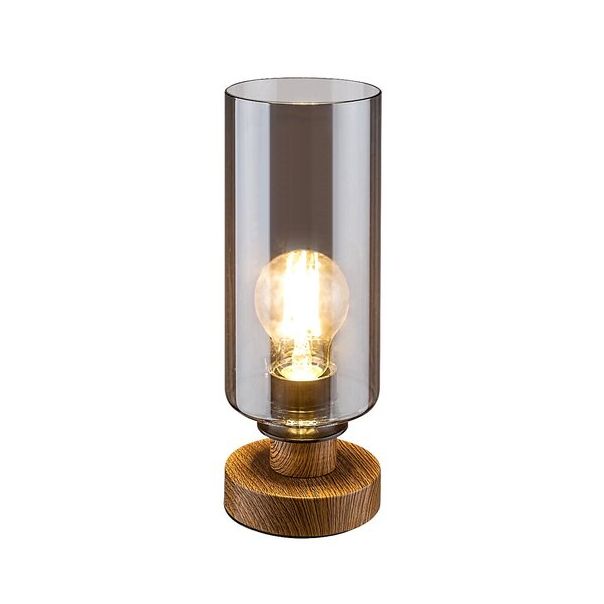 Rabalux Stona lampa Tanno E27 1x MAX 25W hrast (74120) - 74120