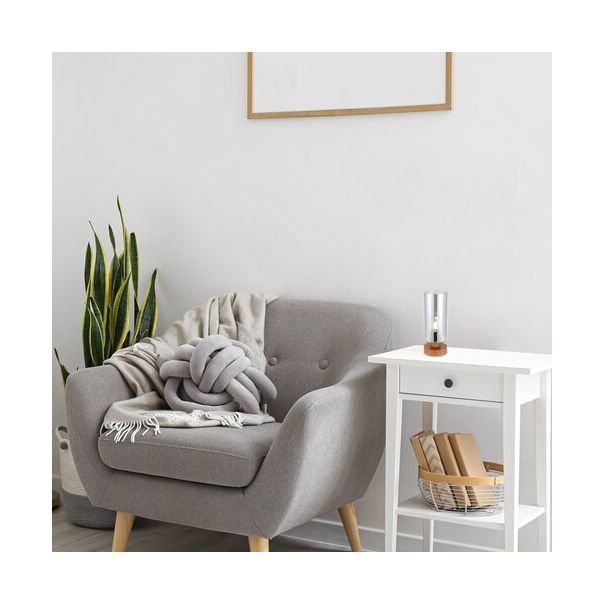 Rabalux Stona lampa Tanno E27 1x MAX 25W hrast (74120) - 74120