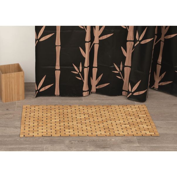 TENDANCE Prostirka za kupatilo 40x100cm, bambus - 7412195