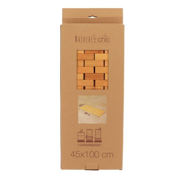 TENDANCE Prostirka za kupatilo 40x100cm, bambus - 7412195