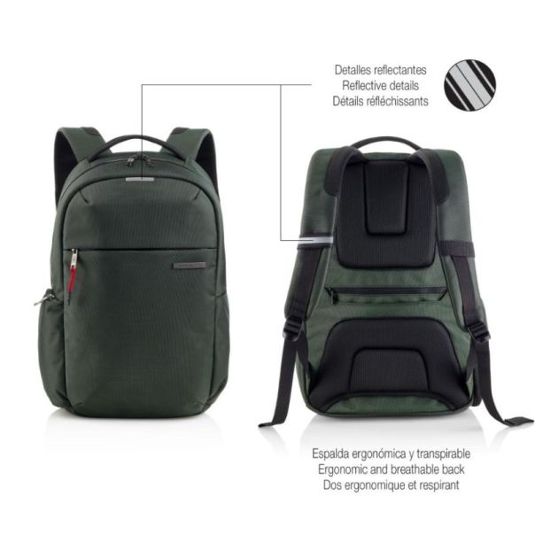 MIQUELRIUS ranac za laptop zeleni 16 M mr16981 - 74177