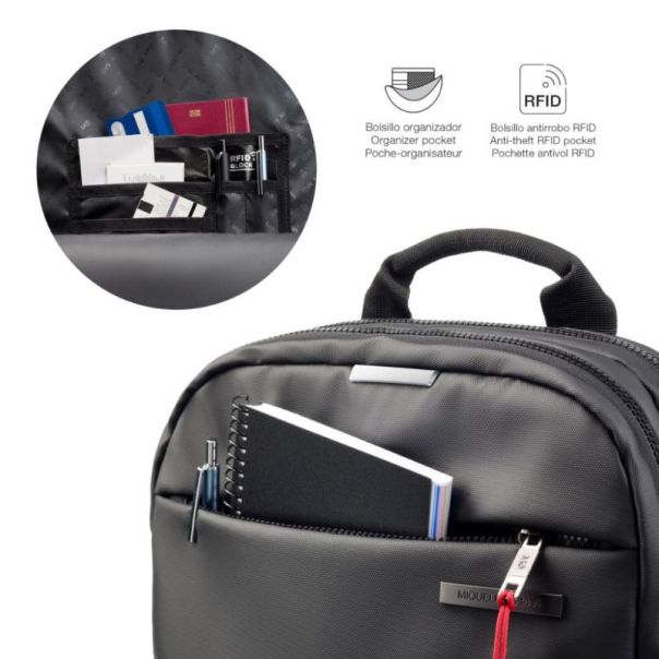 MIQUELRIUS ranac za laptop crni 16 S mr16982 - 74179