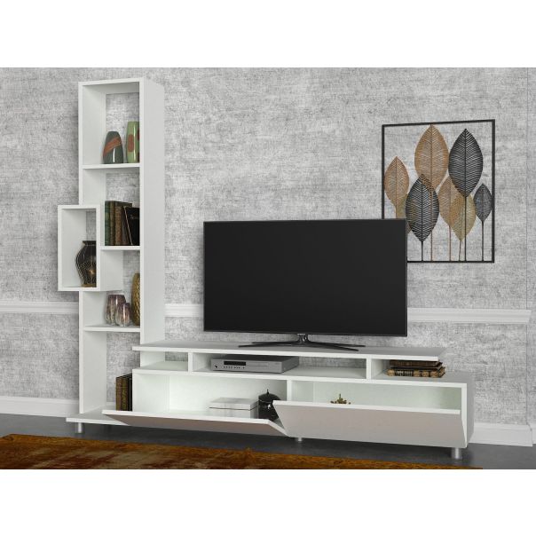HANAH HOME TV komoda Tulip, bela - 745DCD3011