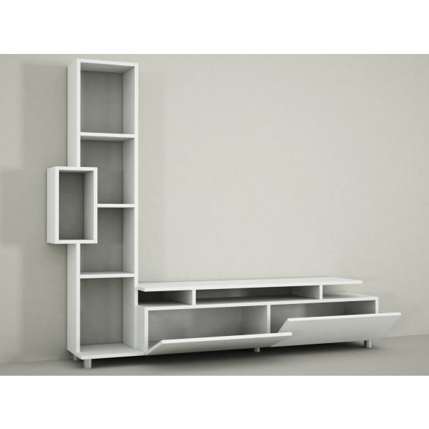 HANAH HOME TV komoda Tulip, bela - 745DCD3011