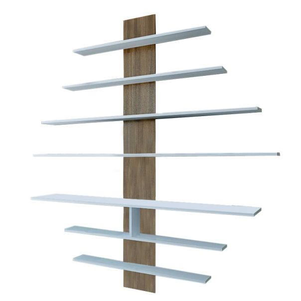 HANAH HOME TV komoda Zebra, bela/braon - 745DCD3020