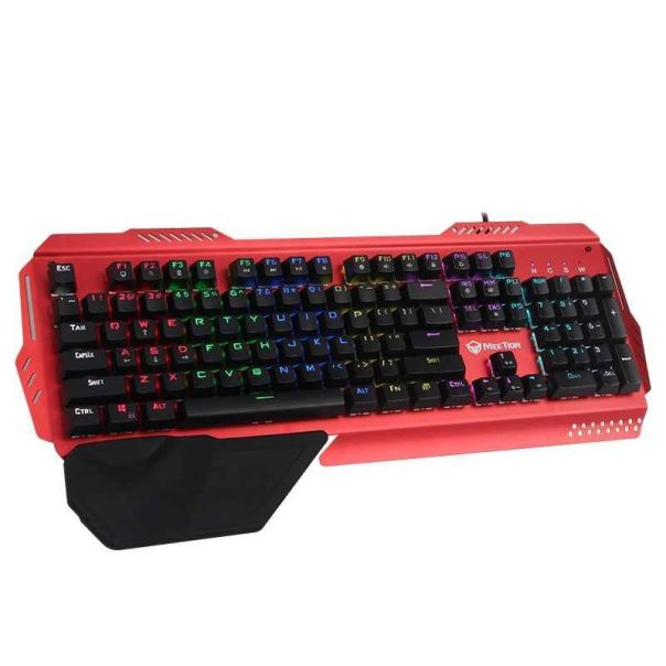MEETION MK20 MEHANIČKA METALNA RGB Tastatura, CRVENA - EP3253419