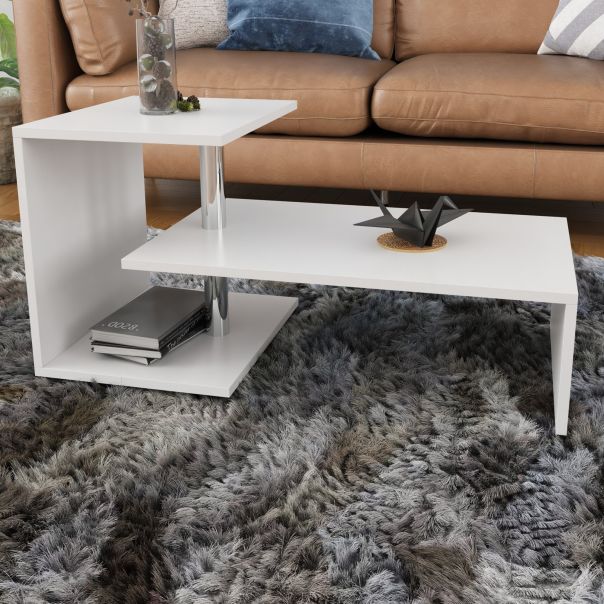 HANAH HOME Klub sto Dilek, bela - 746JUG2803