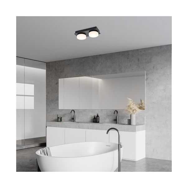 Rabalux Kupatilska rasveta Attichus LED 11W mat crno (75002) - 75002