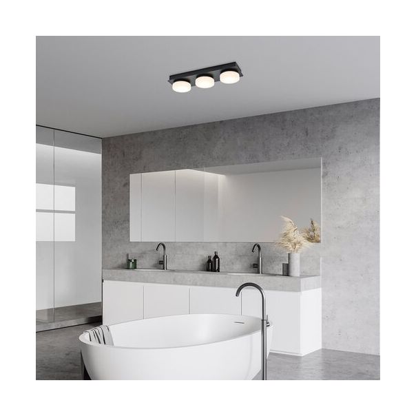 Rabalux Kupatilska rasveta Attichus LED 18W mat crno (75003) - 75003