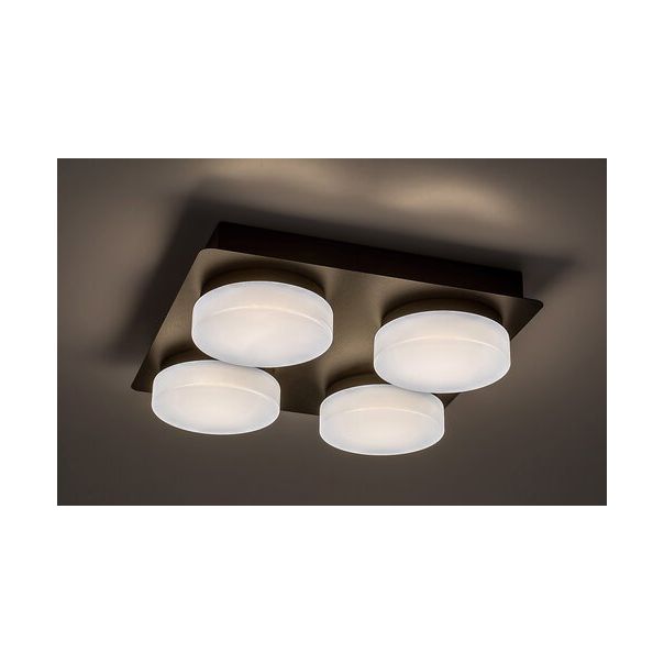 Rabalux Kupatilska rasveta Attichus LED 21W mat crno (75004) - 75004