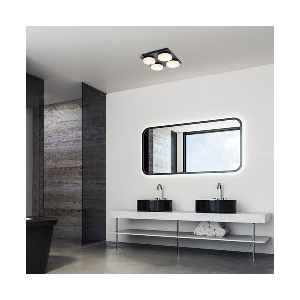 Rabalux Kupatilska rasveta Attichus LED 21W mat crno (75004) - 75004