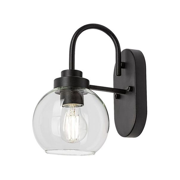 Rabalux Kupatilska rasveta Tirina E27 1x MAX 15W mat crno (75005) - 75005