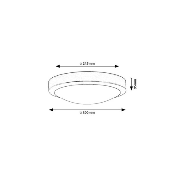 Rabalux Kupatilska rasveta Klementine E27 2x MAX 40W hrom (75008) - 75008