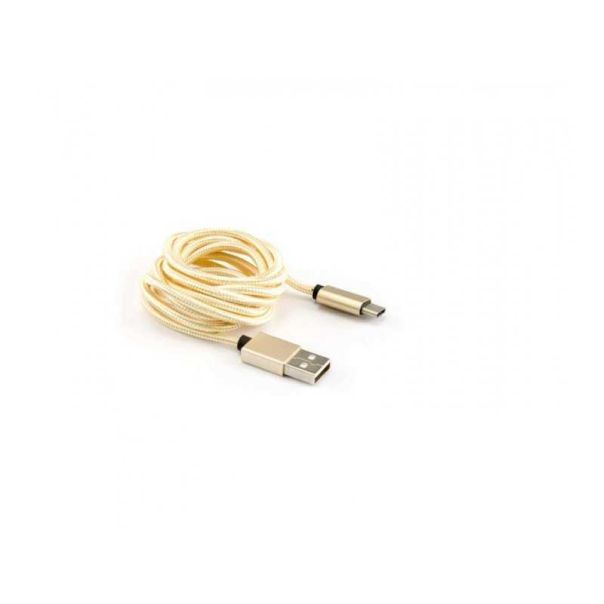 S BOX Kabl USB A - Type C, Fruity 1,5m, Gold - 75343