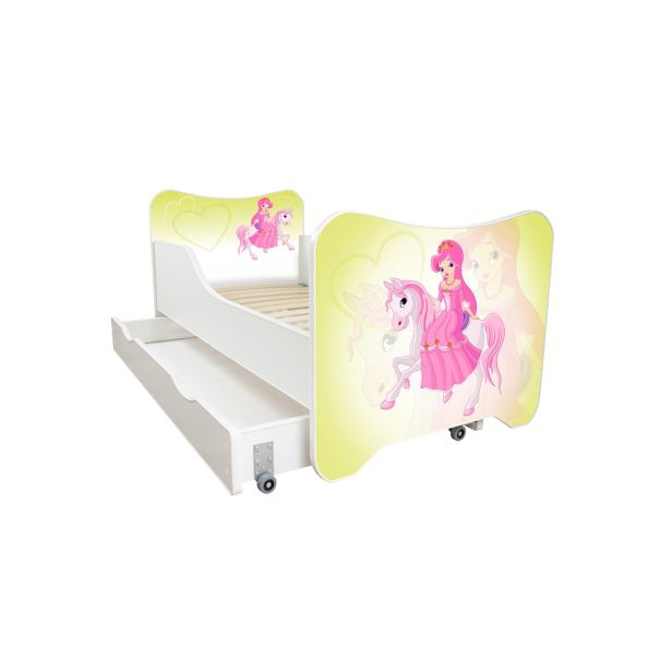 Dečiji Krevet 140X70Cm Happy Kitty + Fioka Pony - 7560 F