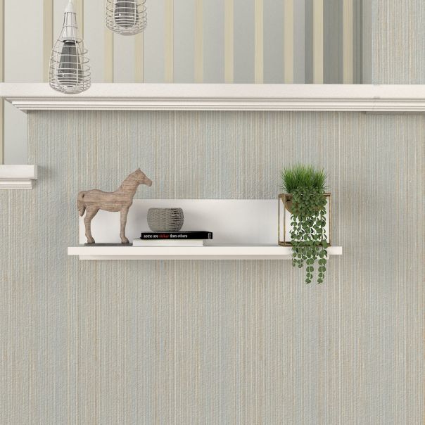 HANAH HOME Zidna polica Novella K5, bela - 756FRN1614