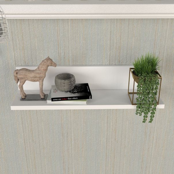 HANAH HOME Zidna polica Novella K5, bela - 756FRN1614
