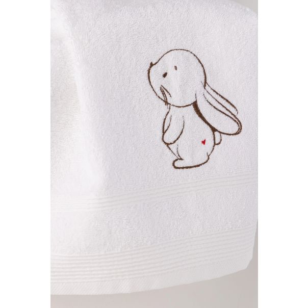 STEFAN Dečji peškir sa vezom 50x100cm Zec - 759-zec