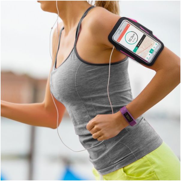 CELLY Sportska futrola ARMBAND za mobilni telefon, pink - ARMBANDXXLPK