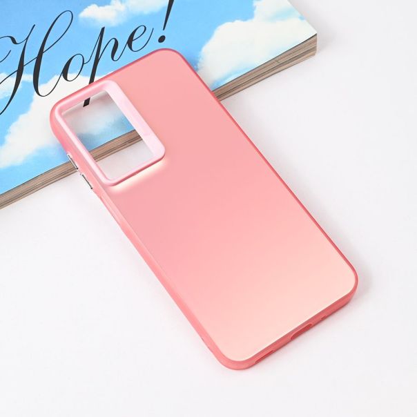 Maska za Samsung A175F Galaxy A17 roze Clear - 223328