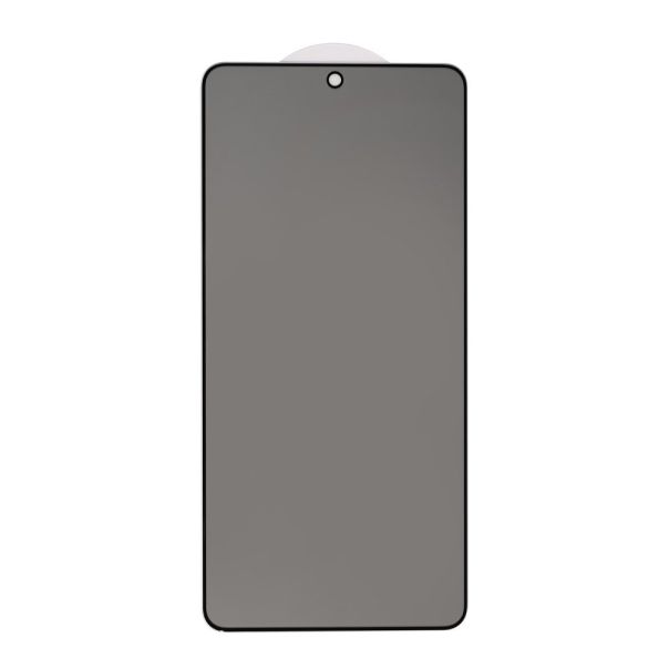 Zastitno staklo Tempered Glass Privacy 2.5D full glue za Samsung S937B Galaxy S25 Edge crni (fingerprint unlock) - 224437