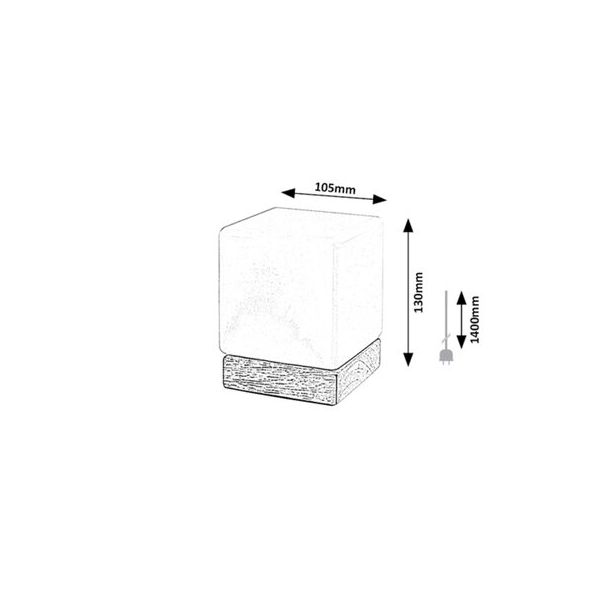 Rabalux Stona lampa Pirit LED 12W bukva (76003) - 76003