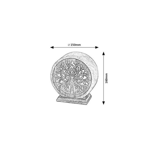 Rabalux Dekorativna rasveta Igdrasil E14 1x MAX 15W narandžasta (76009) - 76009