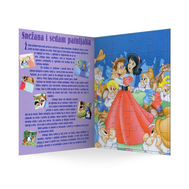 Bajke o princezama-puzzle - 760