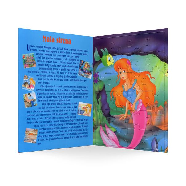 Bajke o princezama-puzzle - 760