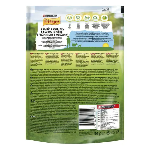 FRISKIES Poslastica za pse Beggin stripes 120g - 7613033445149