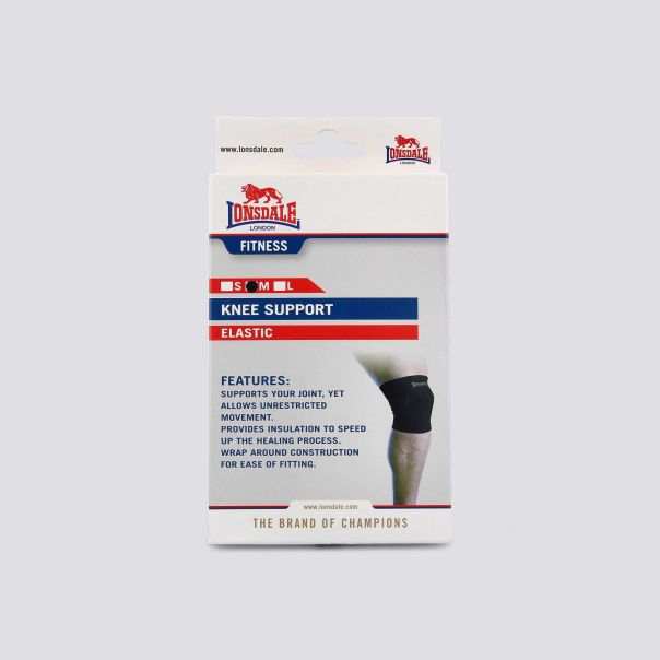 LONSDALE Steznik Za Koleno Lnsd Wvn Knee Sup00Black Medium U - 761785-03