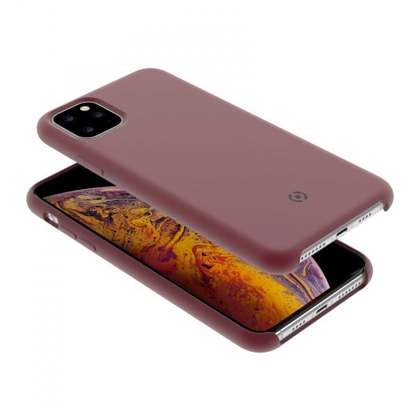 CELLY Maska LEAF za iPhone 11 PRO MAX, cvrvena - LEAF1002RD